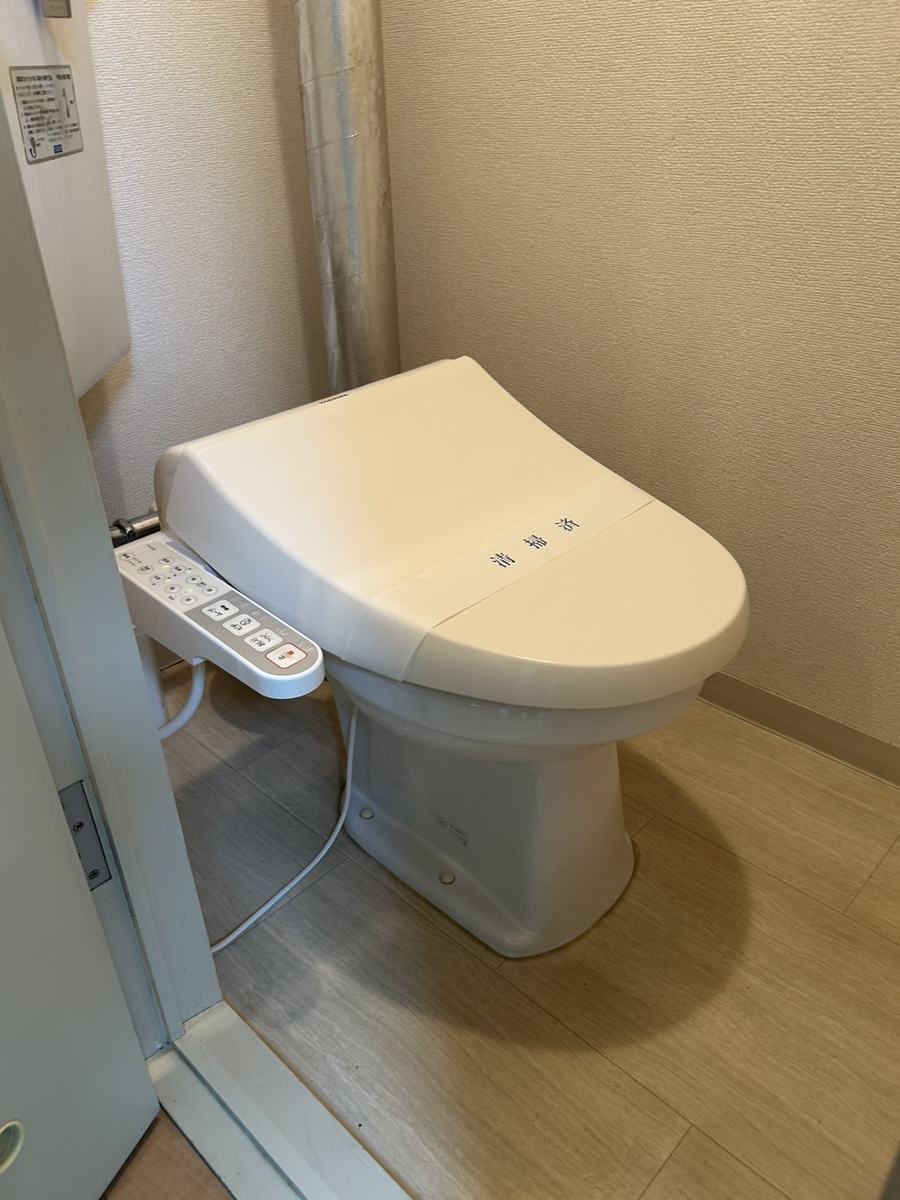 BIGOの各居室に備えられた専用トイレ